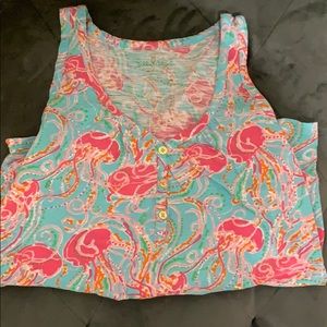 Lilly Pulitzer Jellies Be Jammin tank
